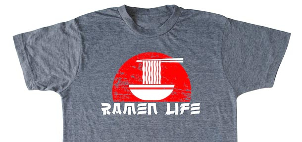 ramen life t-shirt