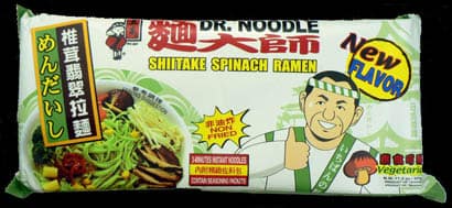 dr noodle shiitake spinach ramen